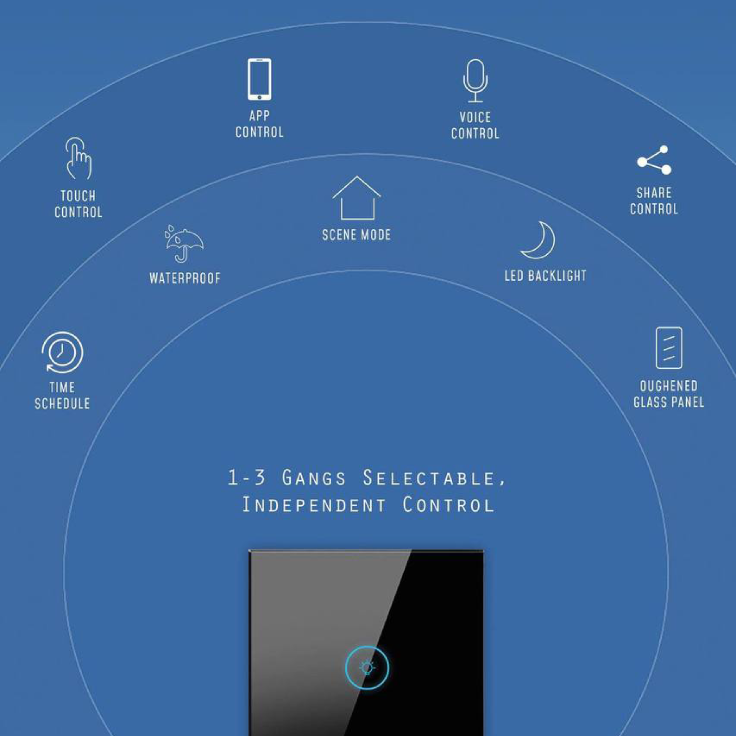 smart devices smart wall switch voice control